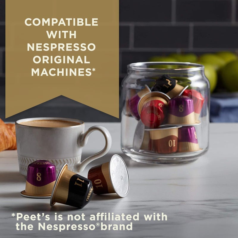 Peet's Coffee عبوة متنوعة من كبسولات إسبريسو بييتس كوفي - Image 4
