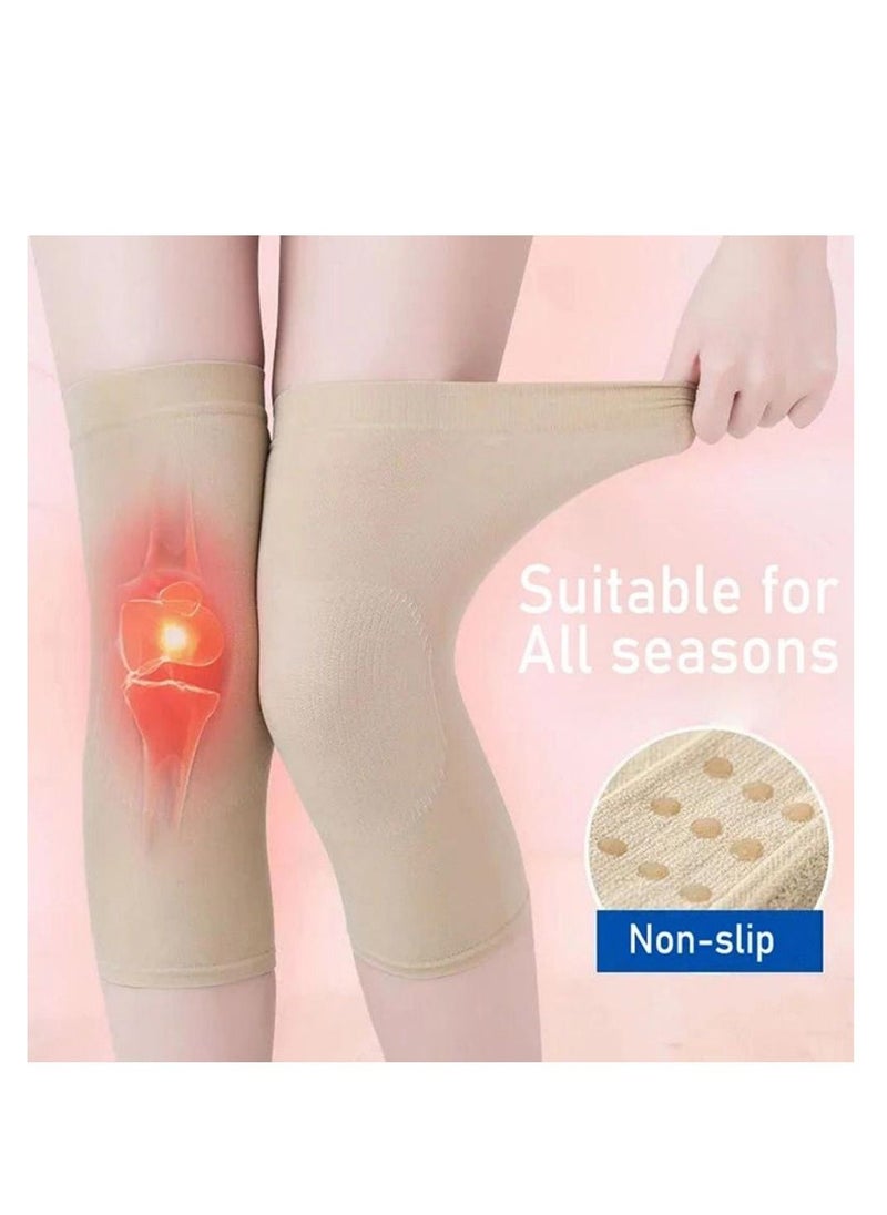 Generic - Knee Pads Warm Old Cold Legs Mugwort Self-Heating Men's And Women's Leggings Paint Joint Mutual Knee - Image 1