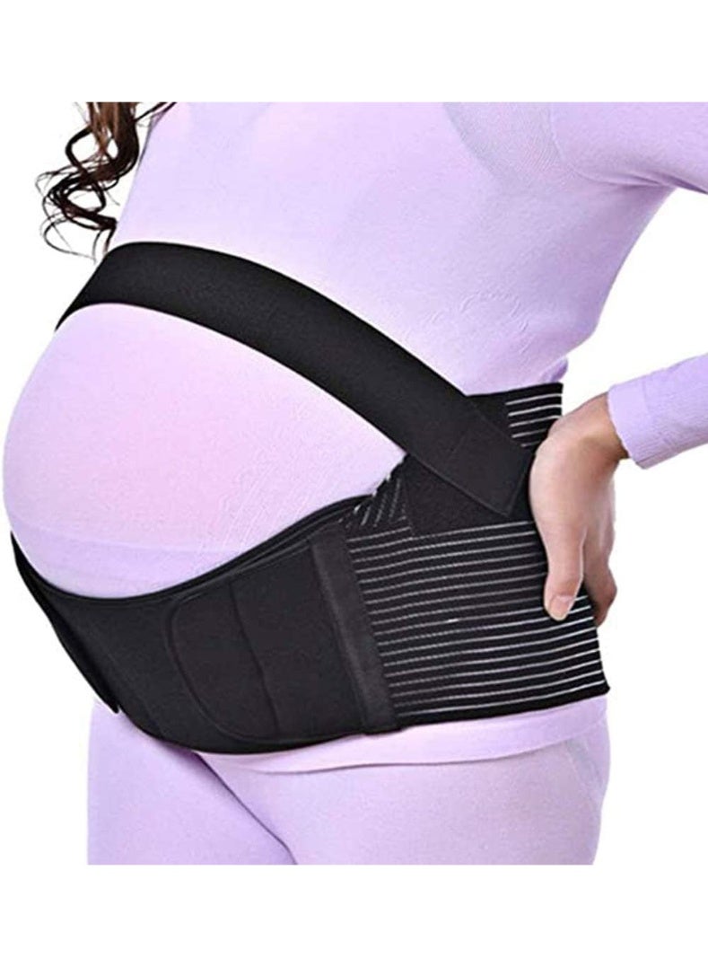 Bukela Maternity Belt Pregnancy Support Bump Band Abdominal Support Belt Belly Back Bump Brace Strap Prenatal Back Brace to Pregnant Women, Abdomen Pain Reliever - Image 4