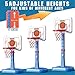 ShyLizard Toddler Basketball Hoop Indoor for Age 13 Height Adjustable Poolside Basketball Hoop with 3 Balls for Outdoor Game Basketball Goal Sport Toys Birthday for Boys Girls 1 2 3 Year - Image 4