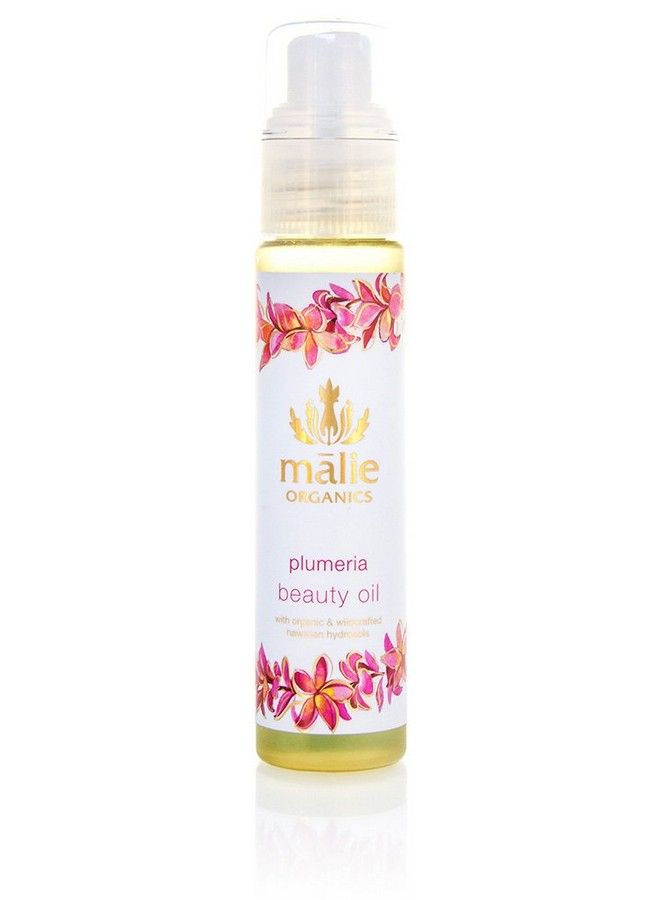 Malie Organics Plumeria All Natural Organic Therapeutic Botanical Beauty Oil Moisturization & Nourishment For Any Skin Type. - Image 1