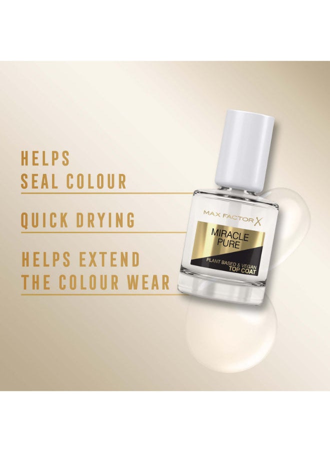 Max Factor Miracle Pure Nail Care Top Coat  - Image 4