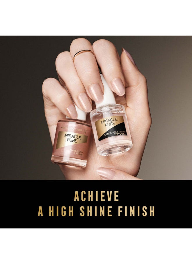 Max Factor Miracle Pure Nail Care Top Coat  - Image 5