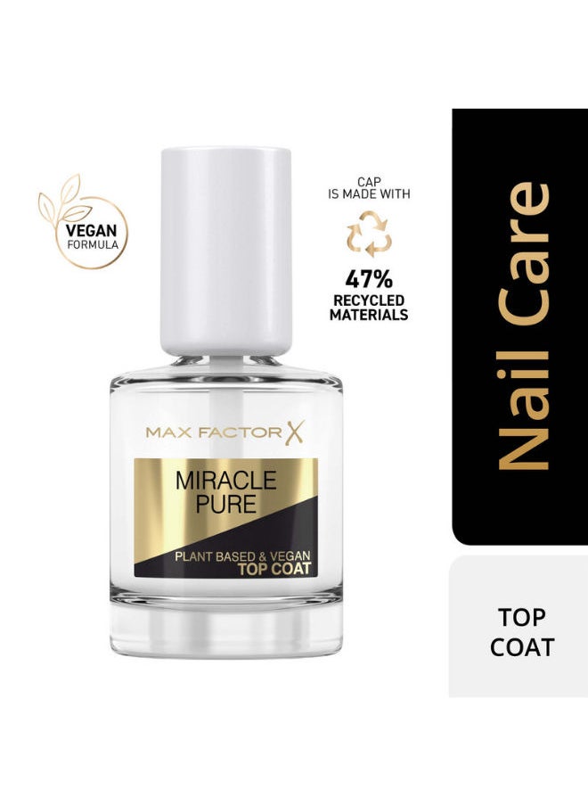Max Factor Miracle Pure Nail Care Top Coat  - Image 2