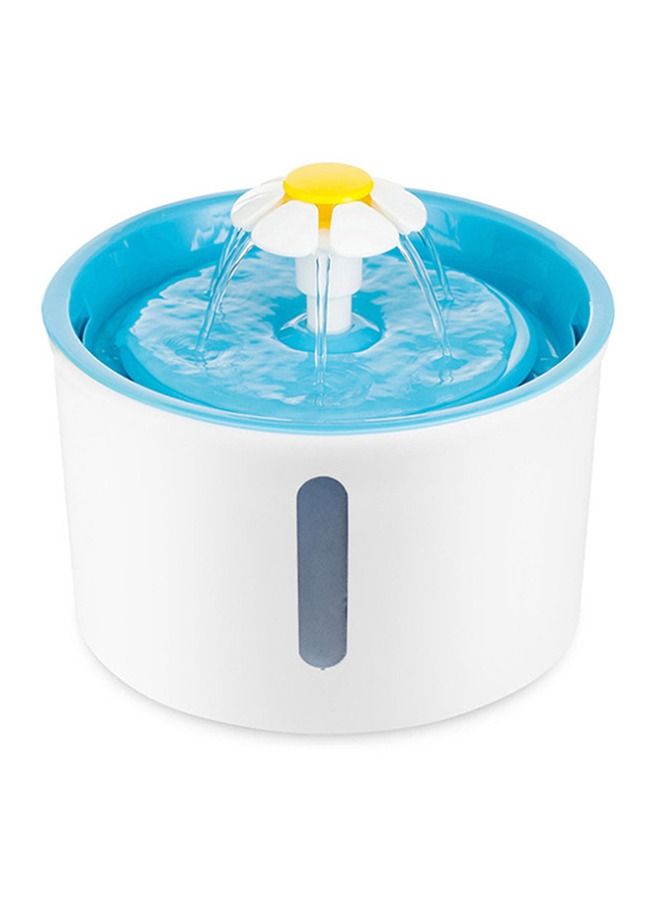 النافورة المائية للقط، 1.6 لتر اوتوماتي النافورة مع نافذة مستوى الماء للقطط والكلاب الصغيرة - Image 1