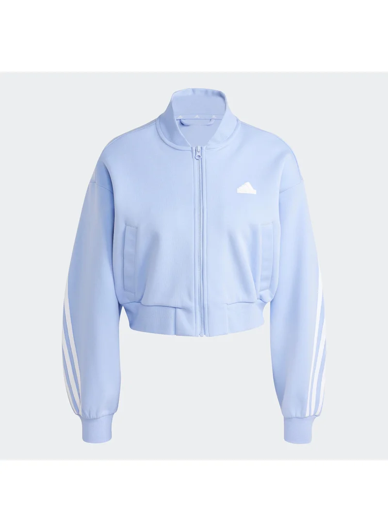 Adidas Future Icon 3 Stripe Bomber Jacket