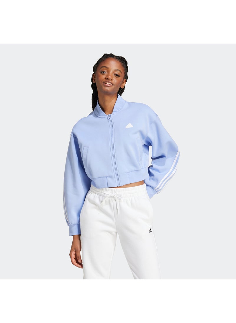 Adidas - Future Icon 3 Stripe Bomber Jacket - Image 1