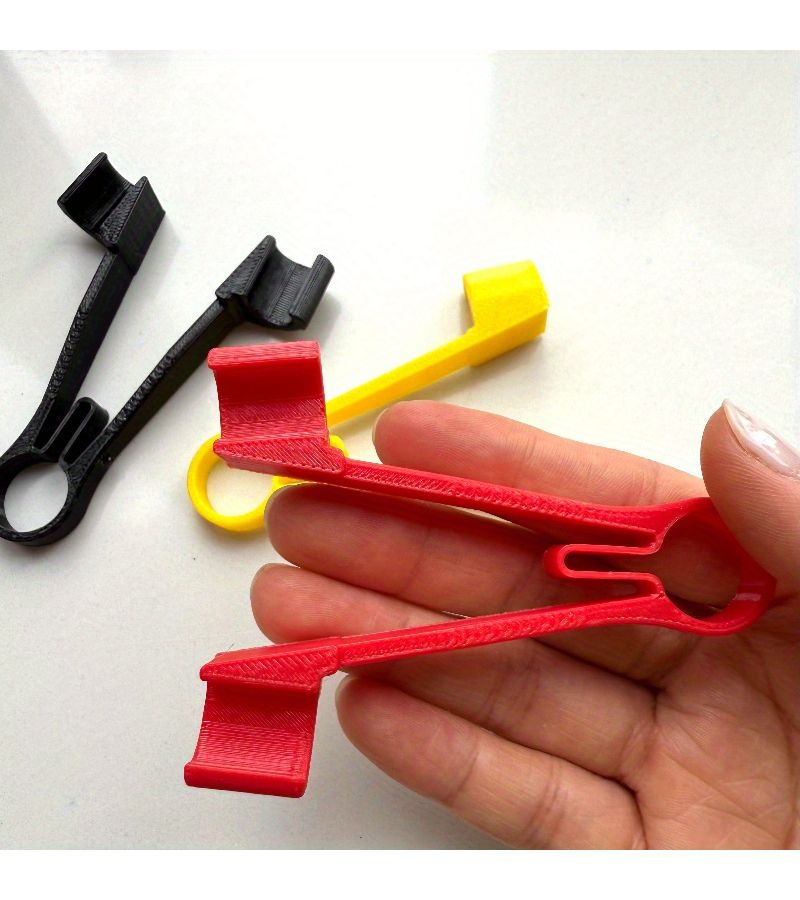Yellow Multimeter Probe Holder One Handed Tool Adjustable Height Angle - Image 5