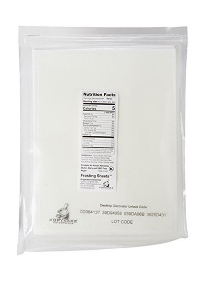 Kopykake - Frosting Sheets A3 Printable Kopykake  24 Count 41 x 26 cm - Image 1