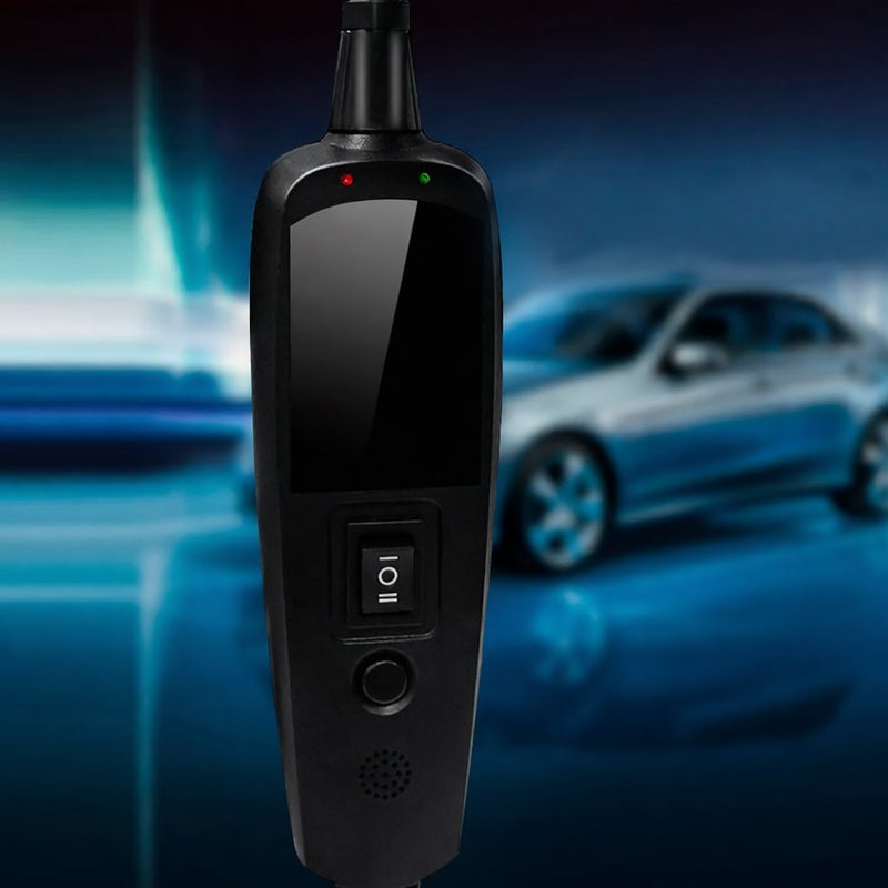 Automotive Circuit Tester 2M Black Cable High Sensitivity Probe TFT Color Display - Reverse Polarity Protection Power Circuit Probe Kit for Auto Mechanics Home Vehicle Maintenance - Image 3