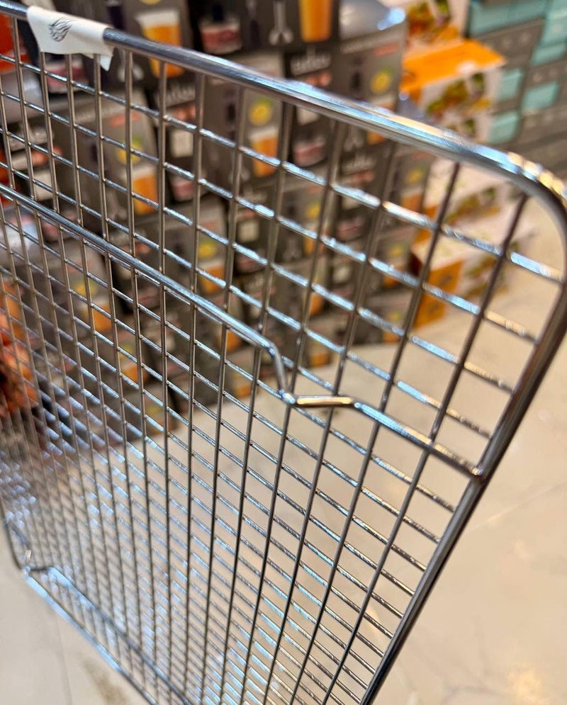 Stainless Steel Cooling Rack for Baking and Frying – Heavy-Duty Wire Rack 38x25cm – Oven-Safe Nonstick Grid for Cookies, Cakes, Donuts, Pizza, Fried Chicken & Decoration (One piece) - Image 3