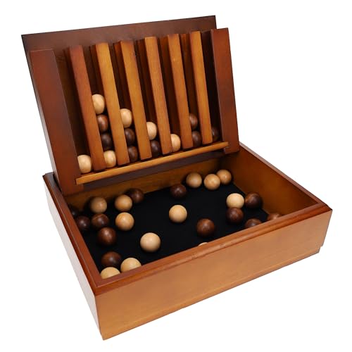 WE Games Wood Captains Mistress 4inaRow Connect Game Large 1138 inches - Image 1