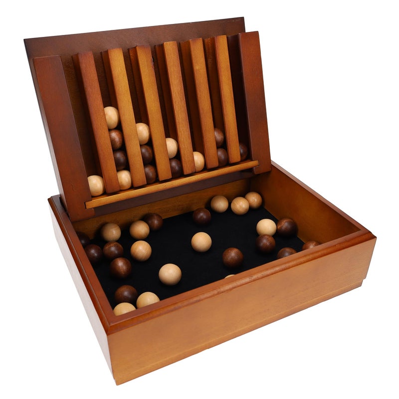 WE Games Wood Captains Mistress 4inaRow Connect Game Large 1138 inches - Image 3