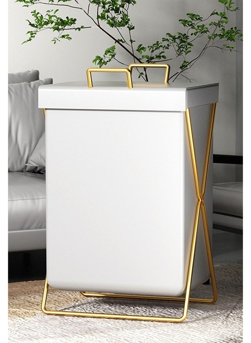 LIMOS Laundry Basket Stylish Clothes Storage Box Dust and Waterproof Portable Laundry Bag - Image 1