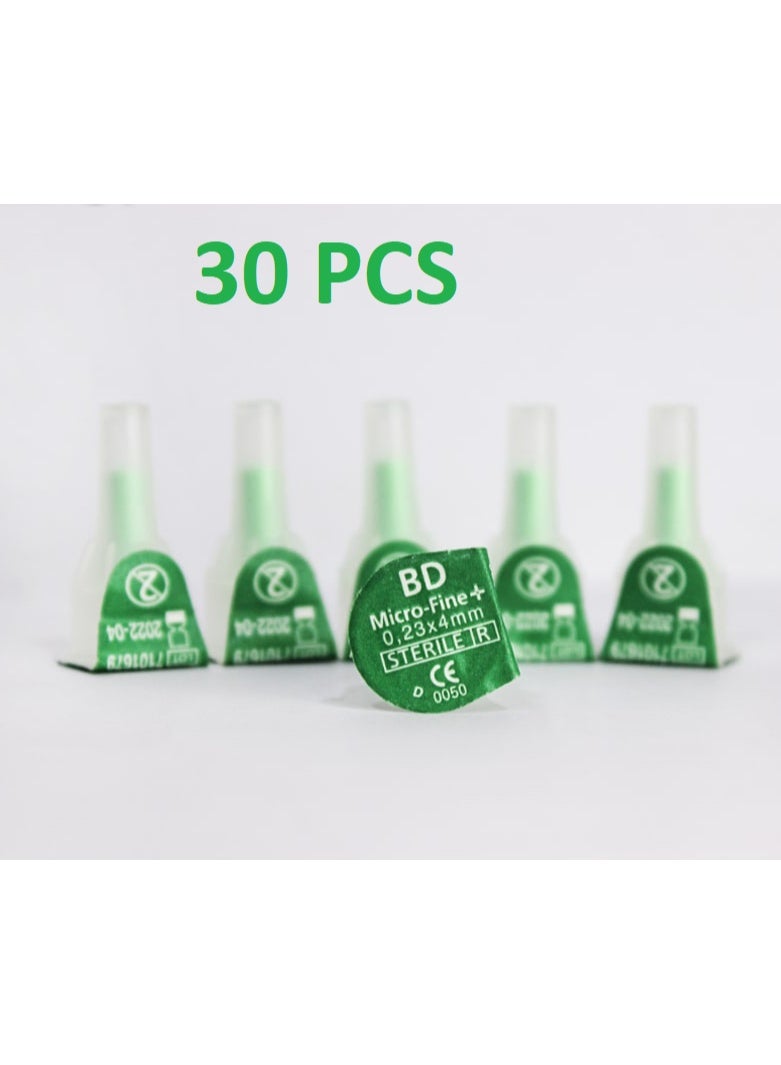 BD Micro-Fine Plus 32G 4mm Insulin Pen Needles – Pack of 30 - Image 1