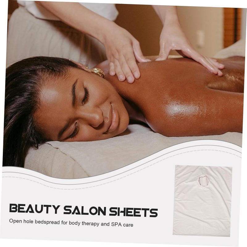 Massage Table Cover Reusable Bed Cover with Convenient Design for Beauty Treatments Comfortable and Washable for Spas and Salons Durable Craftsmanship - Image 3
