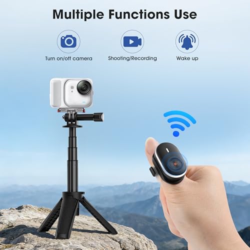 STARTRC VCR Remote for insta360 GO Ultra/X5/X4 Air/X3/Ace Pro 2 Mini Ring Control for Gopro Hero 13 12 11 Max 2 for DJI Osmo Action 6 5 360 Accessories Phone Wireless Remote - Image 3