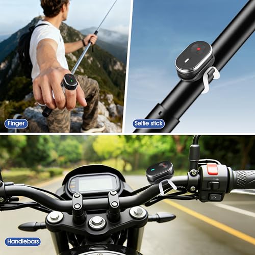 STARTRC VCR Remote for insta360 GO Ultra/X5/X4 Air/X3/Ace Pro 2 Mini Ring Control for Gopro Hero 13 12 11 Max 2 for DJI Osmo Action 6 5 360 Accessories Phone Wireless Remote - Image 5