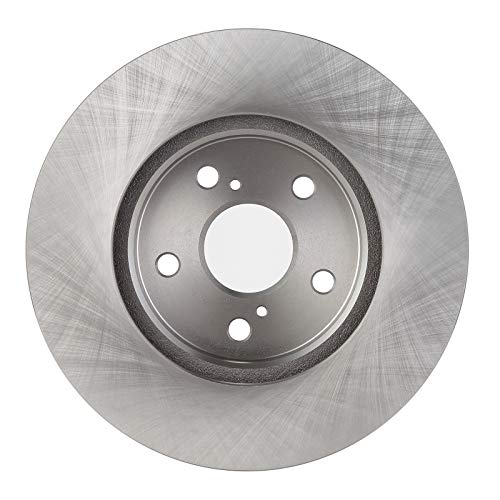 TRQ Front Brake Pad & Rotor Kit Brake Pads Brake Rotor Ceramic Compatible with 2006-2015 Lexus IS250 - Image 4