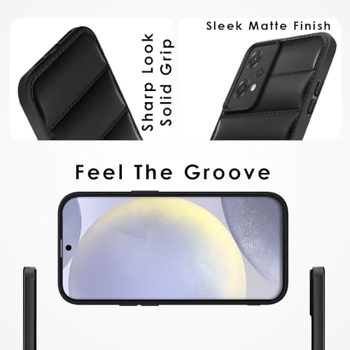 KARWAN® Puffer Edition Silicone Case Cover for Oneplus Nord CE2 Lite | Scratch Resistance Mobile Cover, Camera Protection Case Compatible with Black - Image 5
