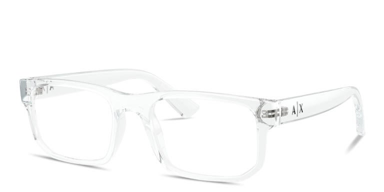 Armani Exchange Rectangle-Style Eyeglasses Frame - Image 1