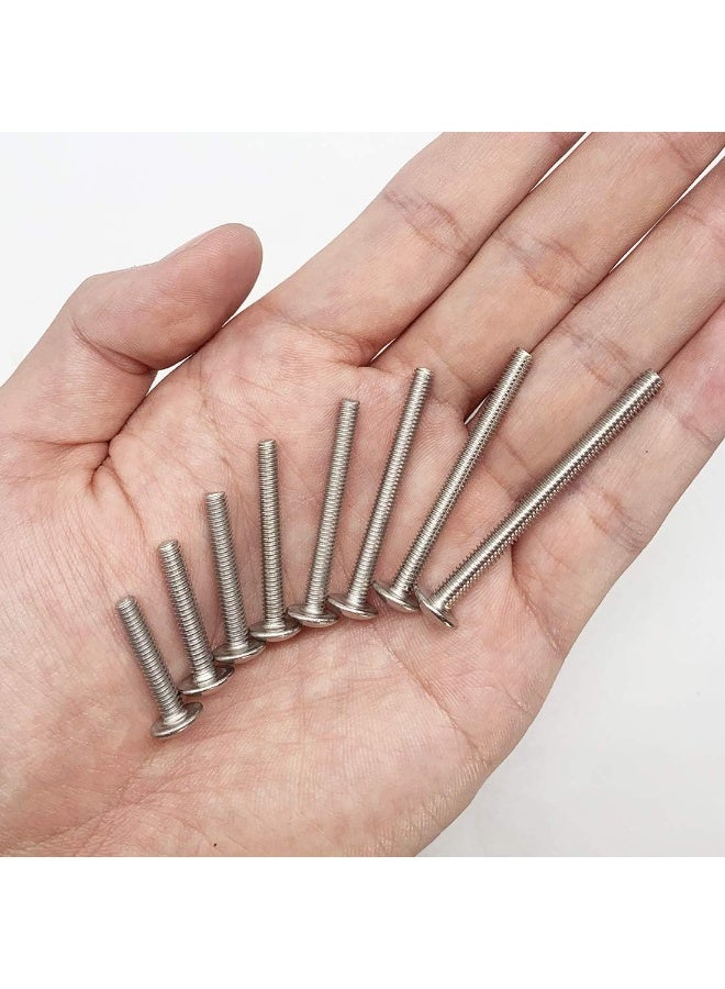 Adiyer Adiyer 40-Pack Metric M4 x 30mm Machine Screws for Cabinet Drawer Knob Pull Handle, 304 Stainless Steel, Truss Head Bolts, Phillips Drive - Image 5