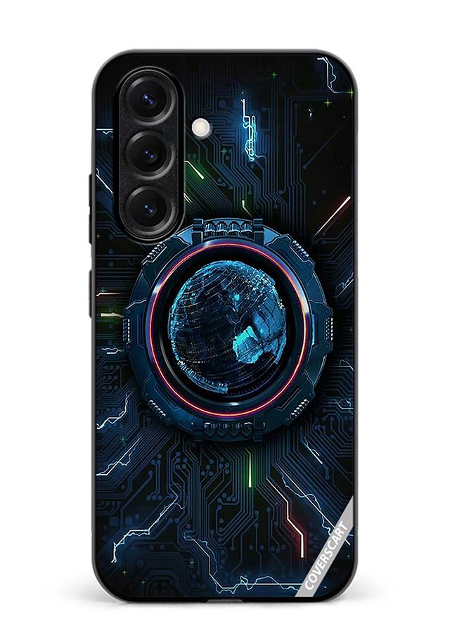 VR CREATIVE Protective Case Cover For Samsung Galaxy A56 Rain Meter Design Multicolour