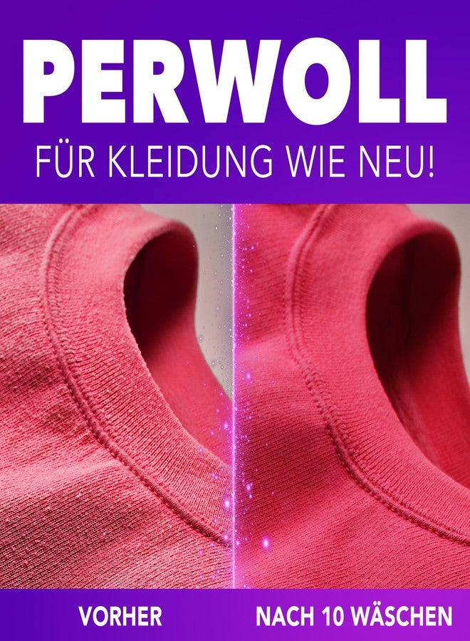Perwoll Color Detergent (1 x 27 Wash Loads) Mild Liquid Detergent | Gently Cleans and Renews Colors and Fibers | For all Colored Textiles | Color Detergent with Triple-Renew Technology - Image 3