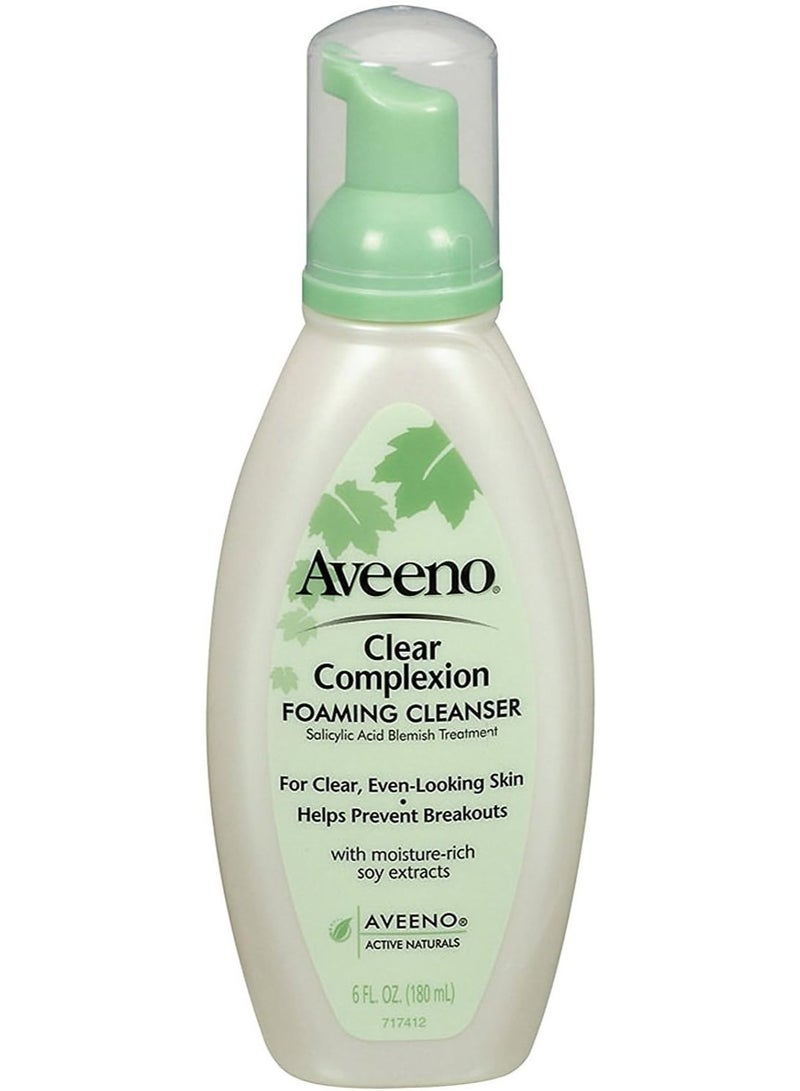 Clear Complexion Foaming Cleanser, 6 Ounce