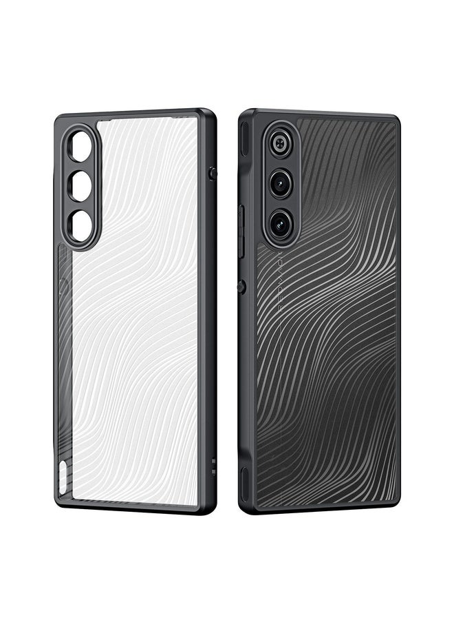 HuHa Case Cover For ZTE nubia RedMagic 10 Air DUX DUCIS Aimo Series TPU + PC Frosted Feel Phone Case(Black) - Image 2