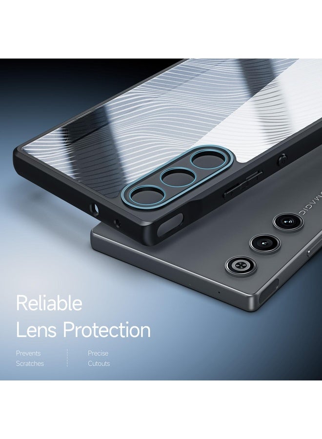 HuHa Case Cover For ZTE nubia RedMagic 10 Air DUX DUCIS Aimo Series TPU + PC Frosted Feel Phone Case(Black) - Image 4