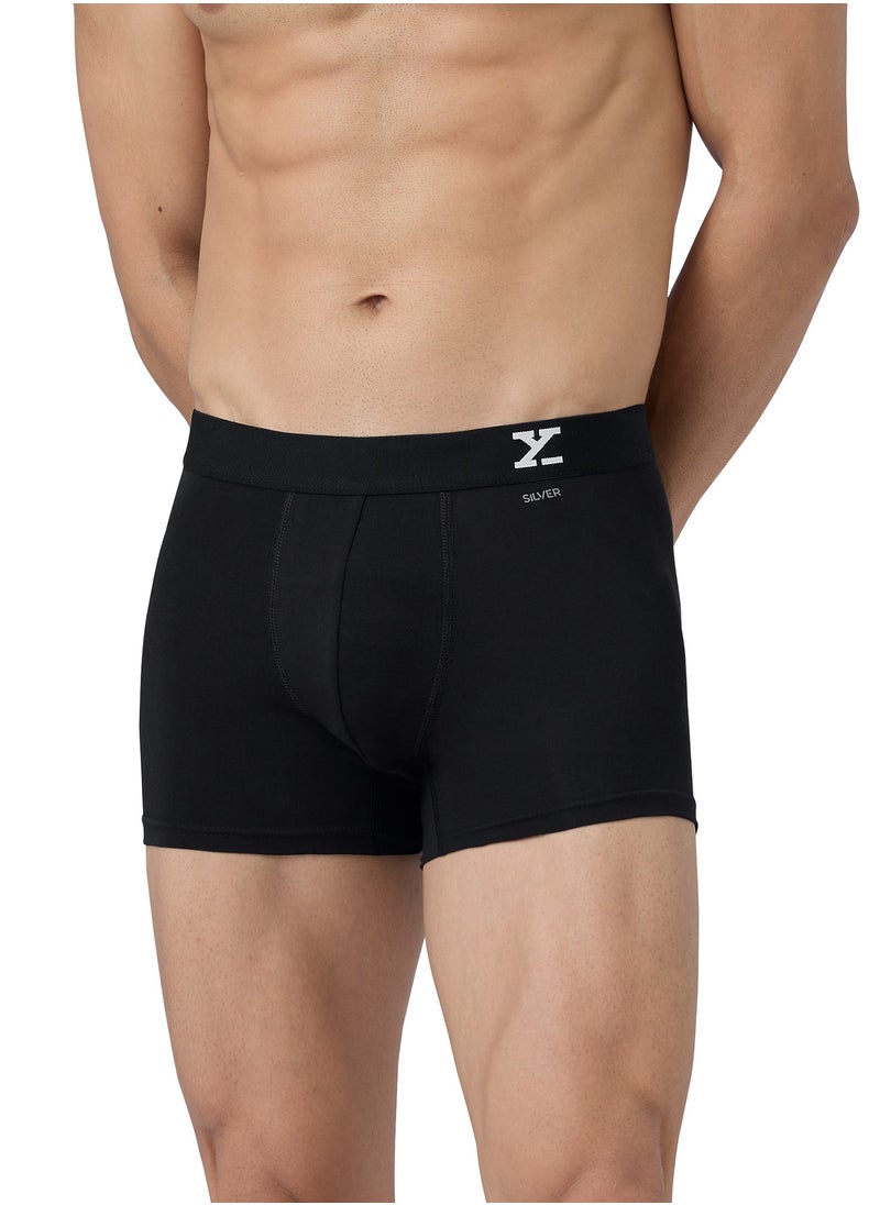 XYXX Pack of 3 Aero Anti-bacterial Odour-free cotton Solid Men Trunk  - Image 2