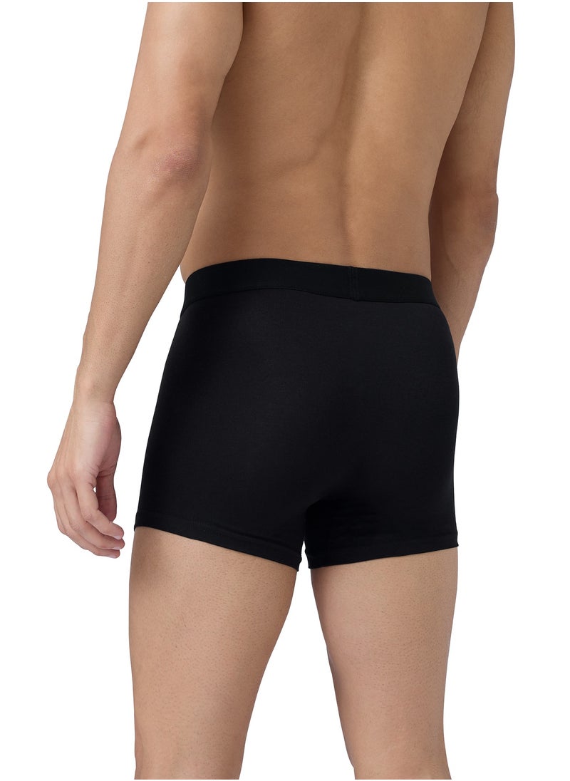 XYXX Pack of 3 Aero Anti-bacterial Odour-free cotton Solid Men Trunk  - Image 3