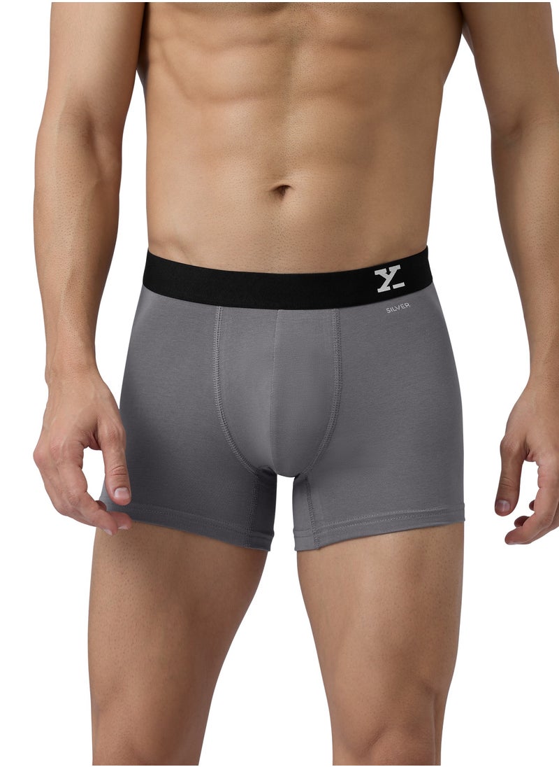 XYXX Pack of 3 Aero Anti-bacterial Odour-free cotton Solid Men Trunk  - Image 4