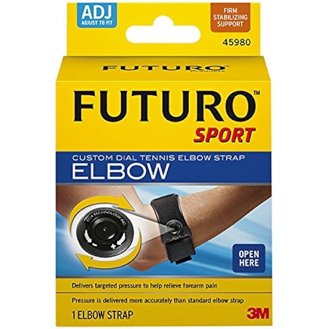Sport Custom Dial Tennis Elbow Strap, Adjustable