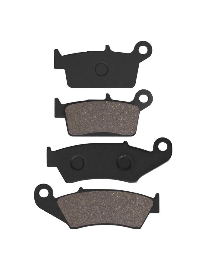 cyleto Front and Rear Brake Pads for DRZ400 DR-Z 400 2000-2009 DR-Z400 DRZ400SM DR-Z 400SM 2005-2009 DR 125 2008-2012 RM125 1996-2012 RM 250 2009 - Image 2