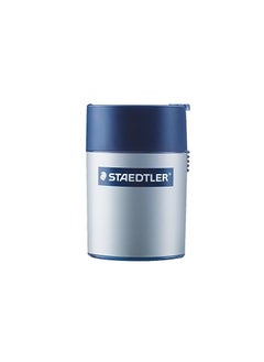 Steadtler One Hole Tub Sharpener Blue/Silver  - Image 4