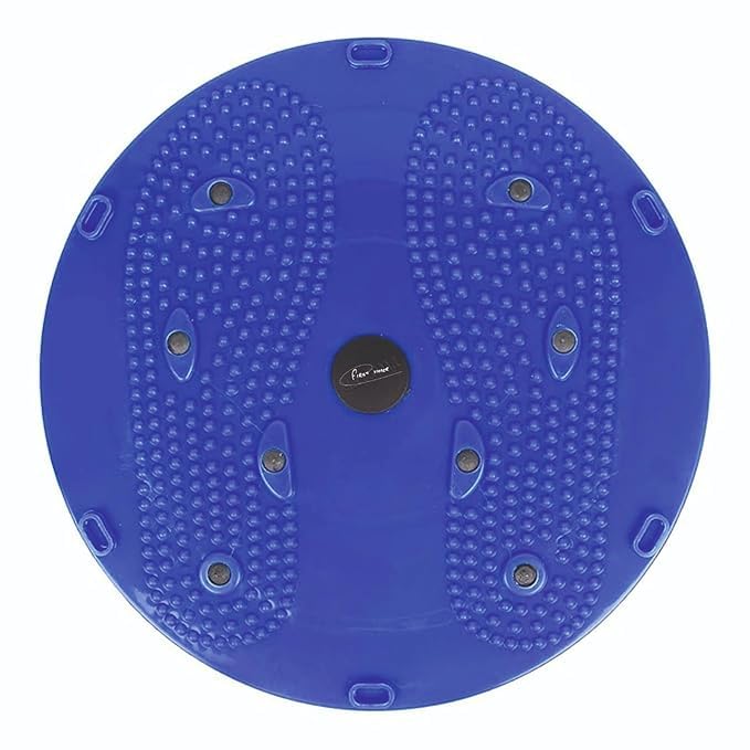 FIRST CHOICE Tummy Twister, Tummy Trimmer, Abs Roller & Shaper, Exercise Machine, Non-Slip Surface, Blue - Image 1