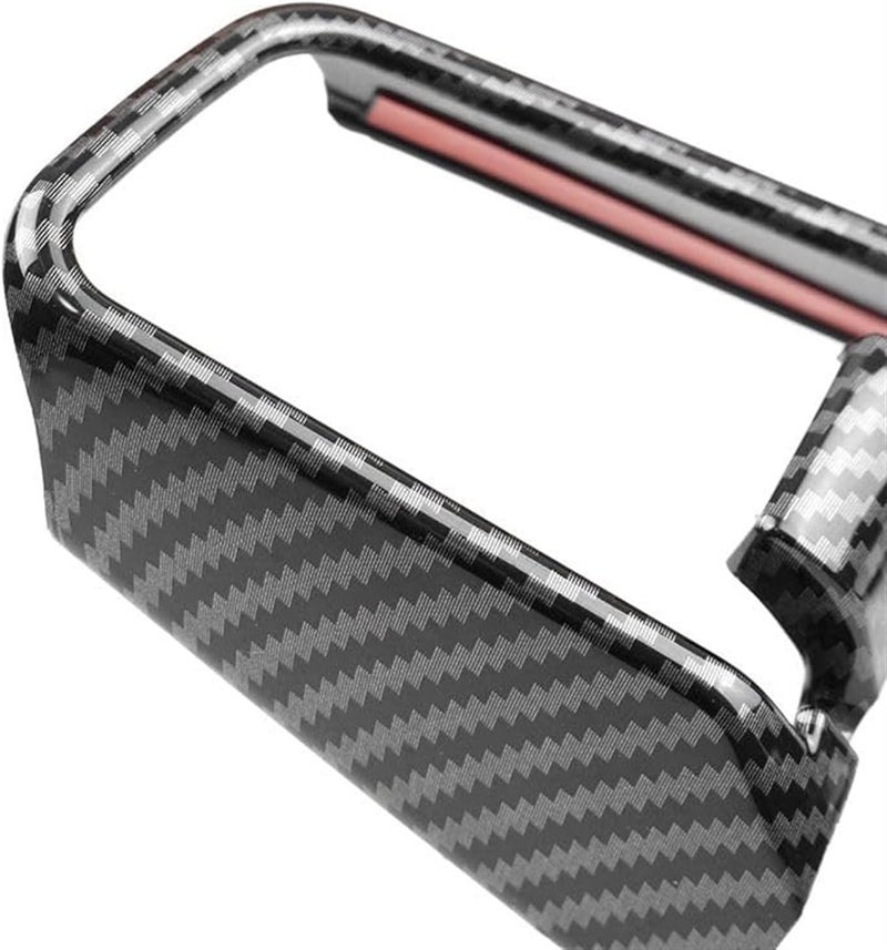 DEMULAX Carbon Fiber Steering Wheel Button Cover Trim for Porsche Cayenne - Image 2