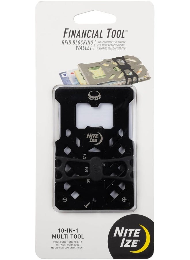 NiteIze محفظة حجب RFID من Financial Tool® - أسود  - Image 3