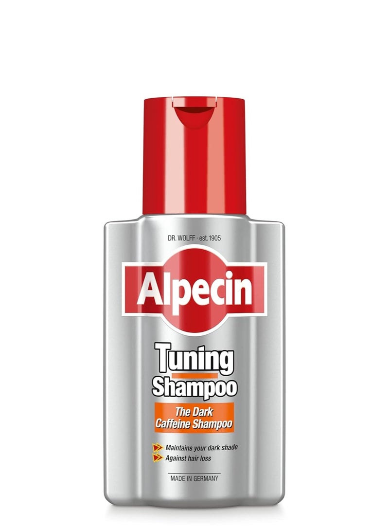 ألبيسين شامبو ألبيسين تونينج ٢٠٠ مل | يحافظ على لون الشعر الطبيعي ويدعم نموه الطبيعي | شامبو بالكافيين الداكن لتغطية الشيب المبكر | العناية بالشعر للرجال - Image 1