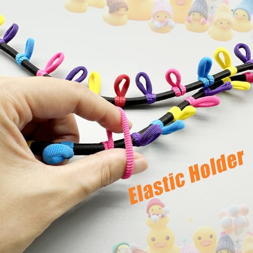Okueejur Rubber Duck Holder for Jeep Owners Duck Display Rope Paracord Strap for Jeep Wrangler YJ TJ JK JL JT Jeep Ducking Interior Accessory Rubber Ducks Not Included - Image 5