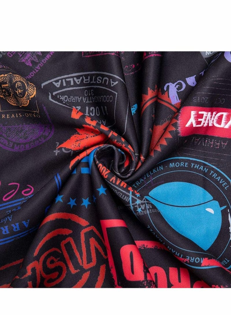 Excefore Luggage Cover, Washable Suitcase Protector, Dust Scratch-Resistant Suitable for Outing, M - Image 4