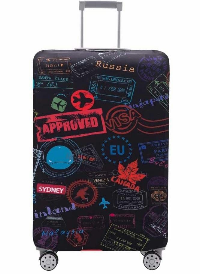 Excefore Luggage Cover, Washable Suitcase Protector, Dust Scratch-Resistant Suitable for Outing, M - Image 1