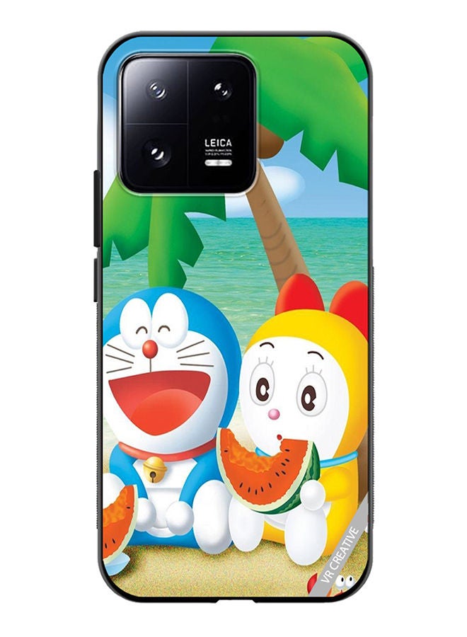 VR CREATIVE Protective Case Cover For Xiaomi 13 Doremon And Doremi Design Multicolour - Image 1