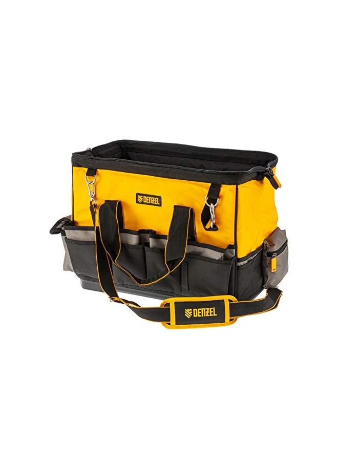 denzeL Tool Bag Sturdy Bottom Plate 42 Pockets, Long-life Heavy-Duty Bag (7790273)  - Image 5