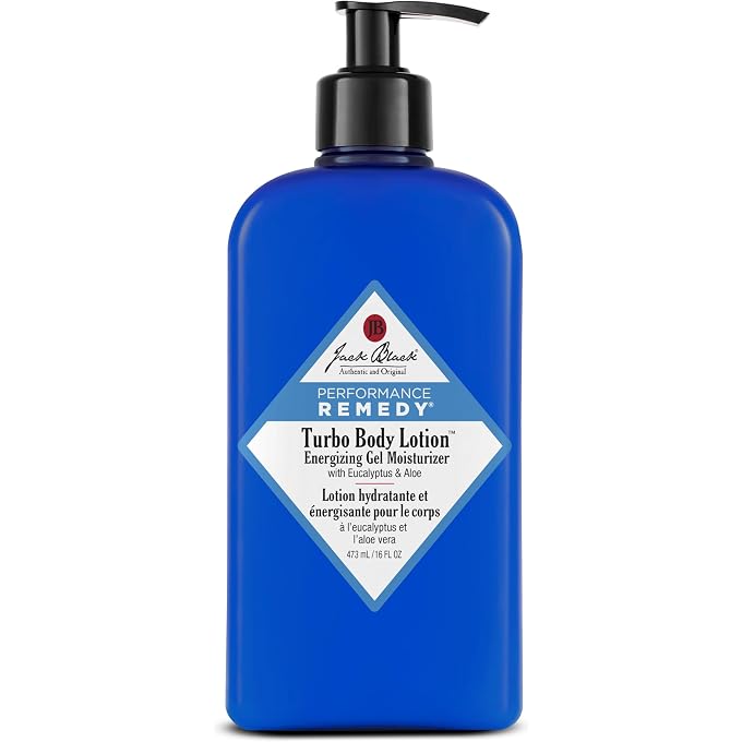 Jack Black Turbo Body Lotion Energizing Gel Moisturizer, 16 Fl Oz - Image 1