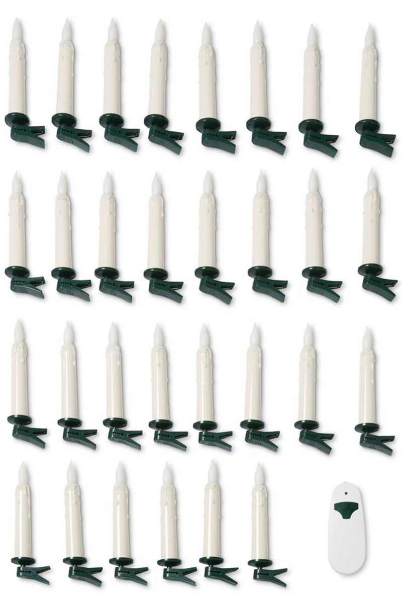 Tchibo 30 Pieces LED Candles, White  - Image 2