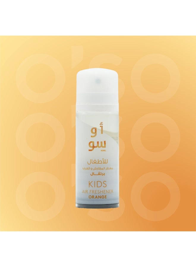 O'so Air Freshener For Beds And Kids' Rooms - Orange Flavor - 50ml - Image 2