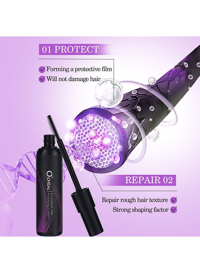 OCHEAL Shredded Hair Finishing Cream,Hair Finishing Stick , Flyaway Feel Stick Hair, Small Broken Hairs Finishing Cream, Non-Greasy and Non-Sticky - Image 5